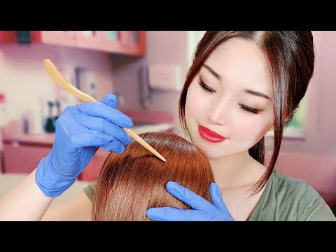 [ASMR] School Nurse Lice Check