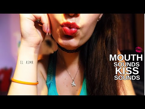 ASMR: Intense MOUTH SOUNDS & KISS SOUNDS (lip smacking, tongue clicking)