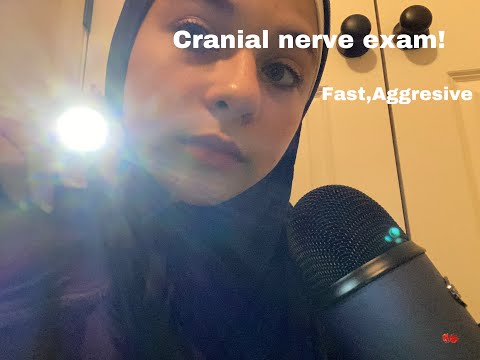 ASMR|| Fast And Aggressive Cranial Nerve!!✨ (Close Up and Personal)
