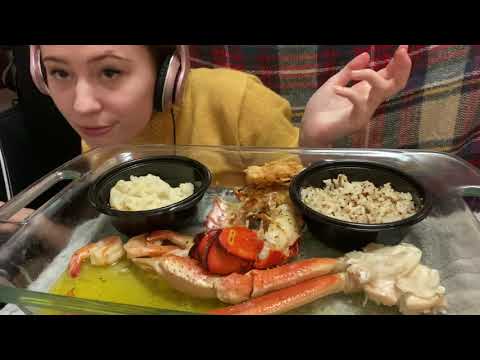 RED LOBSTER ULTIMATE FEAST MUKBANG, Kate Yup Kidnapped? +thank you