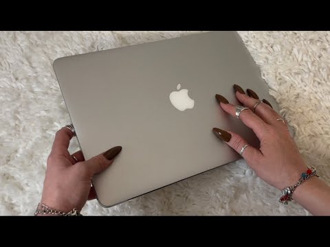 ASMR Apple 🍎 Macbook Sounds | Tapping, Scratching, Keyboard Sounds, Tracing, Mouth Sounds