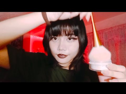 ASMR Mortician helps you sleep | Makeup, Mouth Sounds & Lots of Personal Attention