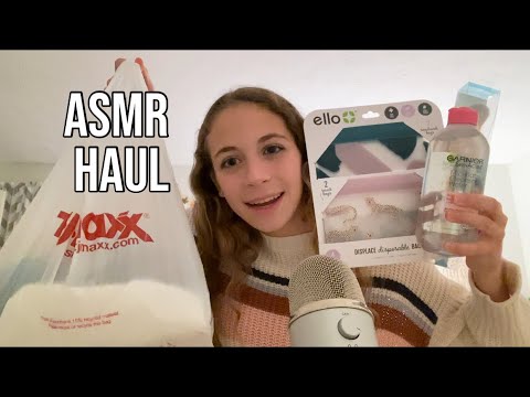 ASMR Target and TjMaxx haul! Tingly!✨☺️