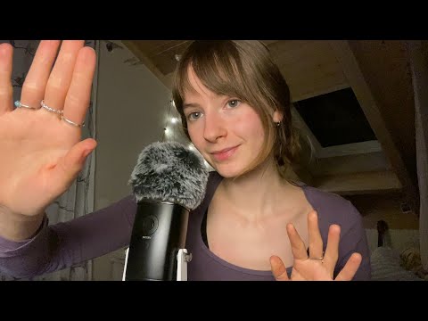 ASMR | AFFIRMATIONS for the New Year | close up whispers, visual triggers, tapping, fluffy mic
