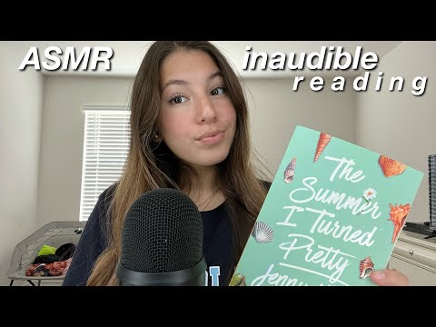 ASMR|Inaudible Reading