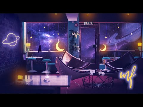 Coffee Shop in Space ASMR Ambience