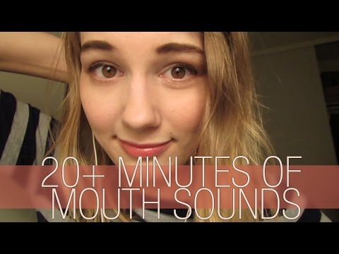 [BINAURAL ASMR] 20+ Minutes of Mouth Sounds (w/ tongue clicking)
