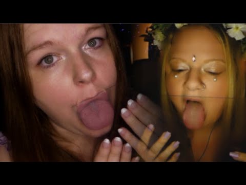 ASMR Plexiglass licking, kissing and biting with PassionFlower ASMR 💕
