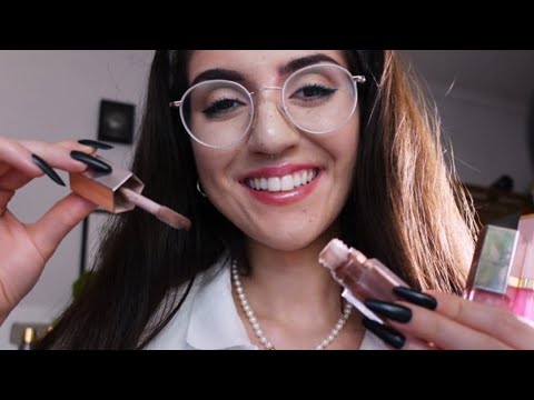 ASMR LIPGLOSS APPLICATION 💕 | Tapping, Mouth Sounds