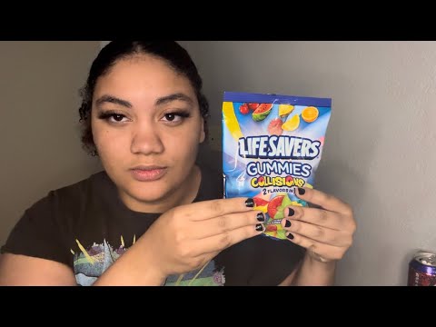 Gummy Candy eating Asmr🍬🍬 tingly sounds and triggers while 🍃🍃