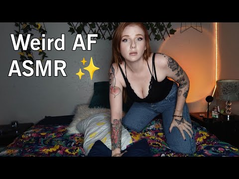 ASMR POV Massage - kinda | It gets weirder and more chaotic as it progresses ✨🤷🏻‍♀️ (layered sounds)