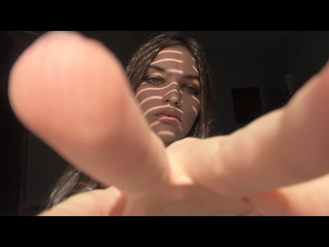 ASMR | Slow, Inaudible Whisper Rambling, Mouth Sounds, Hand Movements, For Relaxation, For Sleep