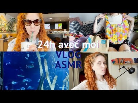 ASMR VLOG - 24h avec moi au chômage ( aquarium, shopping, sortie...)
