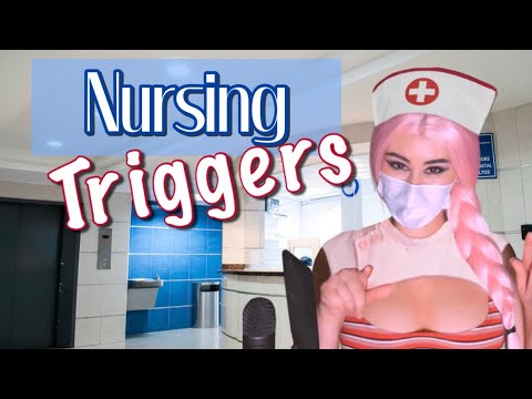 Nursing ASMR Triggers 😘 Tap Tap Tap, whippers, shirt scratching!