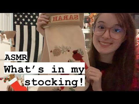 ASMR What’s In My Stocking!🎄