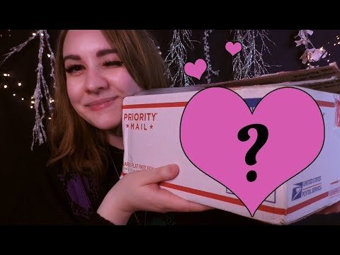 A•S•M•R - Trying a HUGE box of american treats! (♥ BIG thank you to ASMR Shanny ♥)