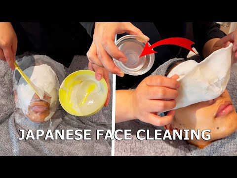 ASMR: Relaxing POLA Japanese Face Cleaning!