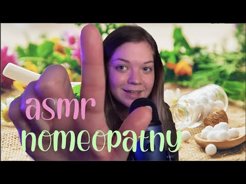 homeopathy asmr 🌱✨ "natural healing" ~ gentle whispering + hand movements