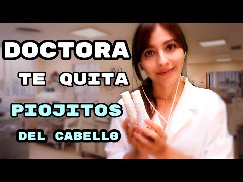Role Play DOCTORA PEDIATRA cura tus PIOJITOS/ ASMR en Español