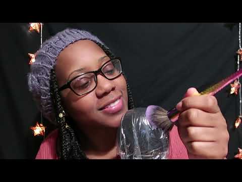 ASMR | PLASTIC WRAP on MIC | with MOUTH SOUNDS