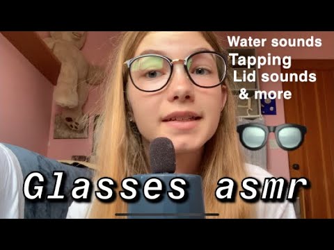 ASMR glasses tour (tapping, water sounds, & more!)