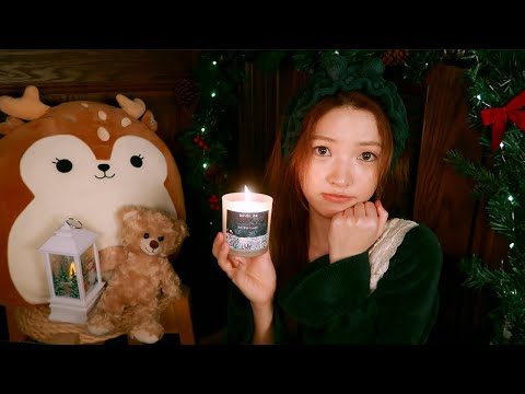 ASMR | Are you stressed? A Christmas Pamper to Help You Sleep 🕯🎄{layered sounds} ft. Dossier