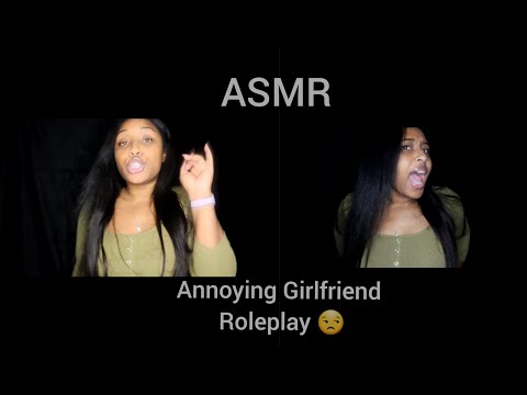 [ASMR] Annoying Girlfriend Roleplay | Tapping, Rambling & Lip Gloss Application