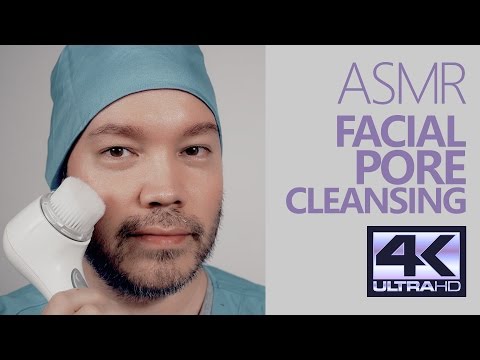 Facial Pore Cleansing ~ ASMR/Buzzing Sounds/Binaural