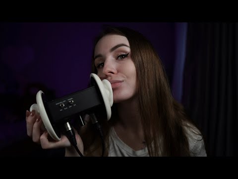 ASMR EAR LICKING & MOUTH SOUNDS & TONGUE FLUTTERING