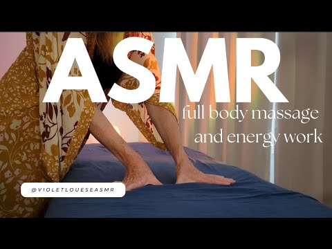 ASMR Premiere!! Body massage and energy work, let me know what you think :)