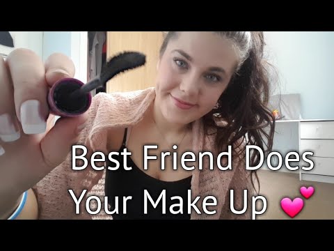 ASMR || Best Friend Does Your Make Up | Roleplay | 🎊🎉