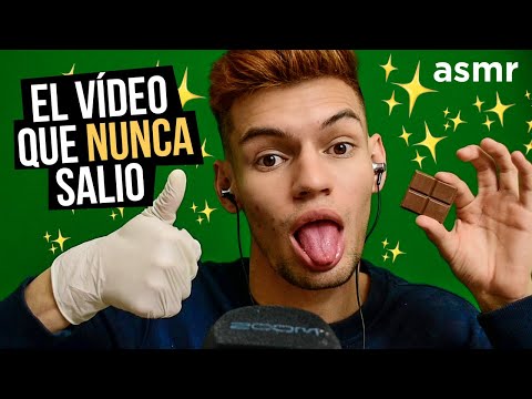 ASMR - El vídeo de ASMR que NUNCA SUBÍ | Inaudible, Motivación, Chocolate, Brushing - ASMR Español