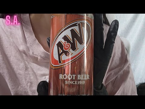 Asmr | Drinking & Burping Cut Short - Root Beer Soda