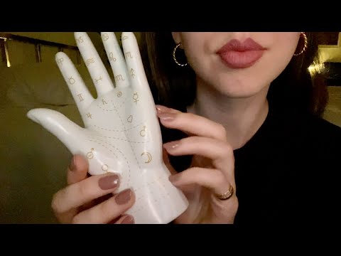 ASMR How to Read Palms (Clicky Whisper Voiceover)
