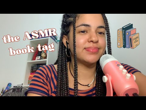 📚 the ASMR book tag 📚 | lots of whispers and book triggers