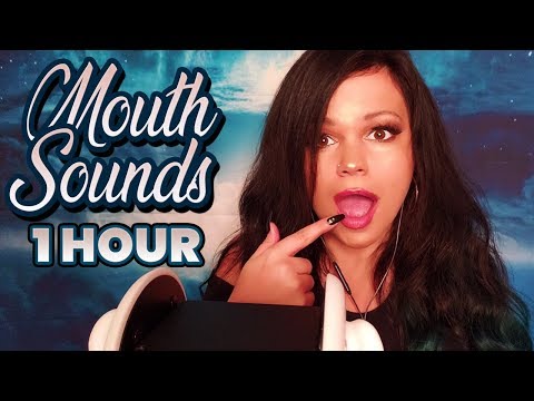ASMR Mouth Sounds Intense 1 Hour 3Dio 👄Ear to Ear 👄