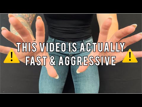 💥FAST & AGGRESSIVE ASMR JEAN/FABRIC SCRATCHING & CAMERA TAPPING | NO TALKING