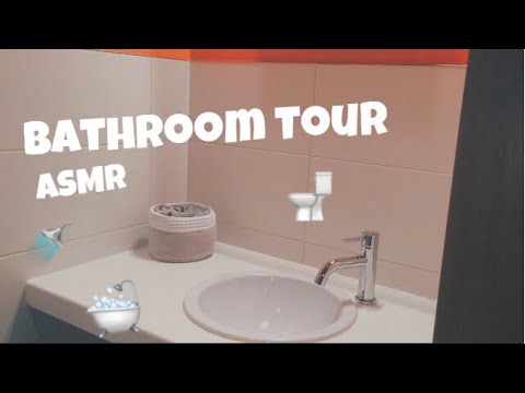 ASMR bathroom tour