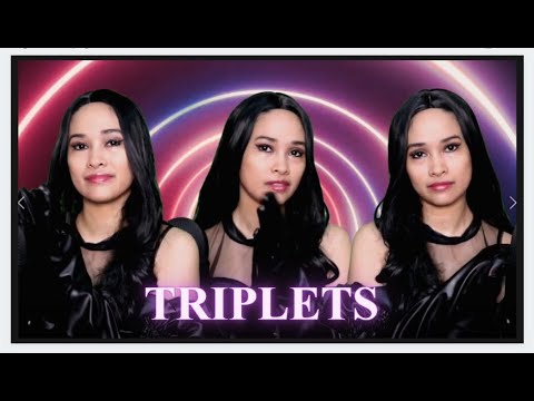 ASMR Roleplay: LEATHER DRESS & GLOVES  (Fabric Scratching) NO TALKING - Triplets Sisters