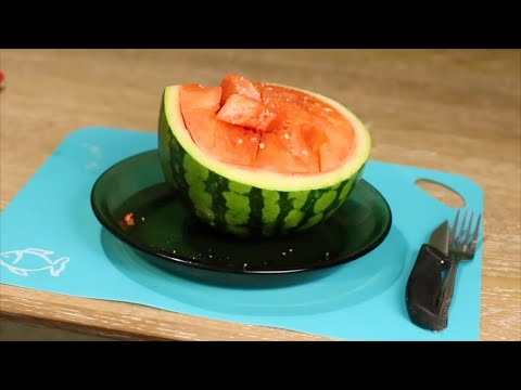 Mouth Watering Watermelon ASMR Eating Sounds