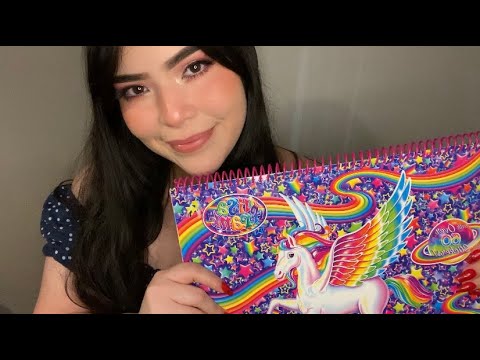 ASMR Coloring and Whispering (Colored Pencils, Markers, Page Turning Sounds, etc..)