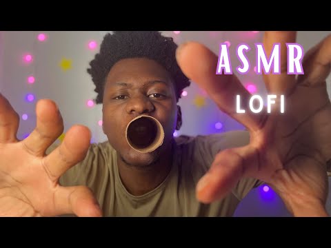 ASMR Lofi Mouth Sounds With Camera Tapping!