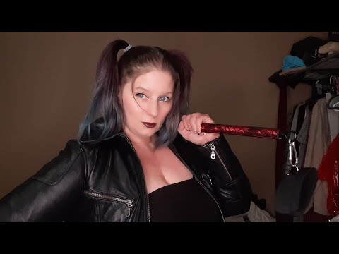 ASMR Roleplay Bratty Girl Ties You Up & Tease Custom/Zipper/Velcro/Leather Scratching/Whispering