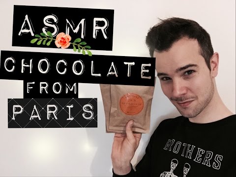 ASMR CHOCOLATE from PARIS (tapping)