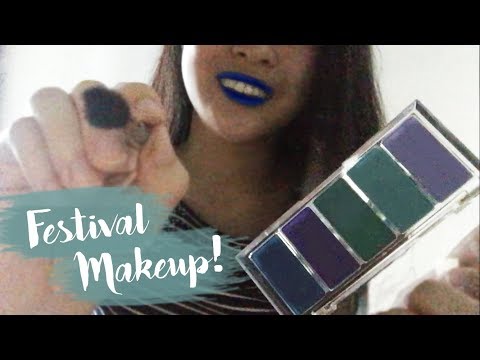 ASMR Doing your FESTIVAL MAKEUP LOOK!🎉 | roleplay, personal attention, whispered