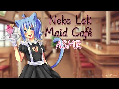 Cute Neko Loli ASMR Roleplay - {Maid Café } *LEWD*