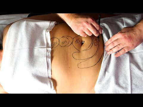 [ASMR] Belly Exam & Drawing | Whispered Zen Diagnosis