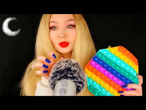 ASMR | SLEEPY triggers + CUPPED WHISPERS (mic scratching, nail tapping, book triggers etc)