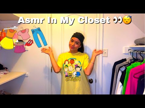 Asmr In My Closet 😊❤️
