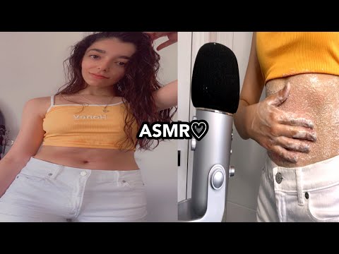 ASMR | PLAYING WITH BELLY BUTTON WITH EXTREME GLUE, & CRAZY STOMACH GROWLING!! BEST TINGLES EVER!!😱💕